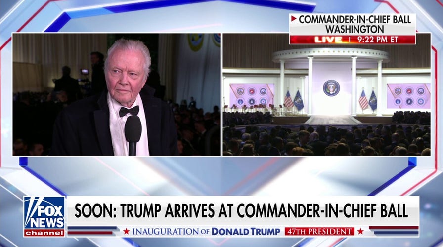 Jon Voight celebrates Trump’s ‘magnificent’ inauguration