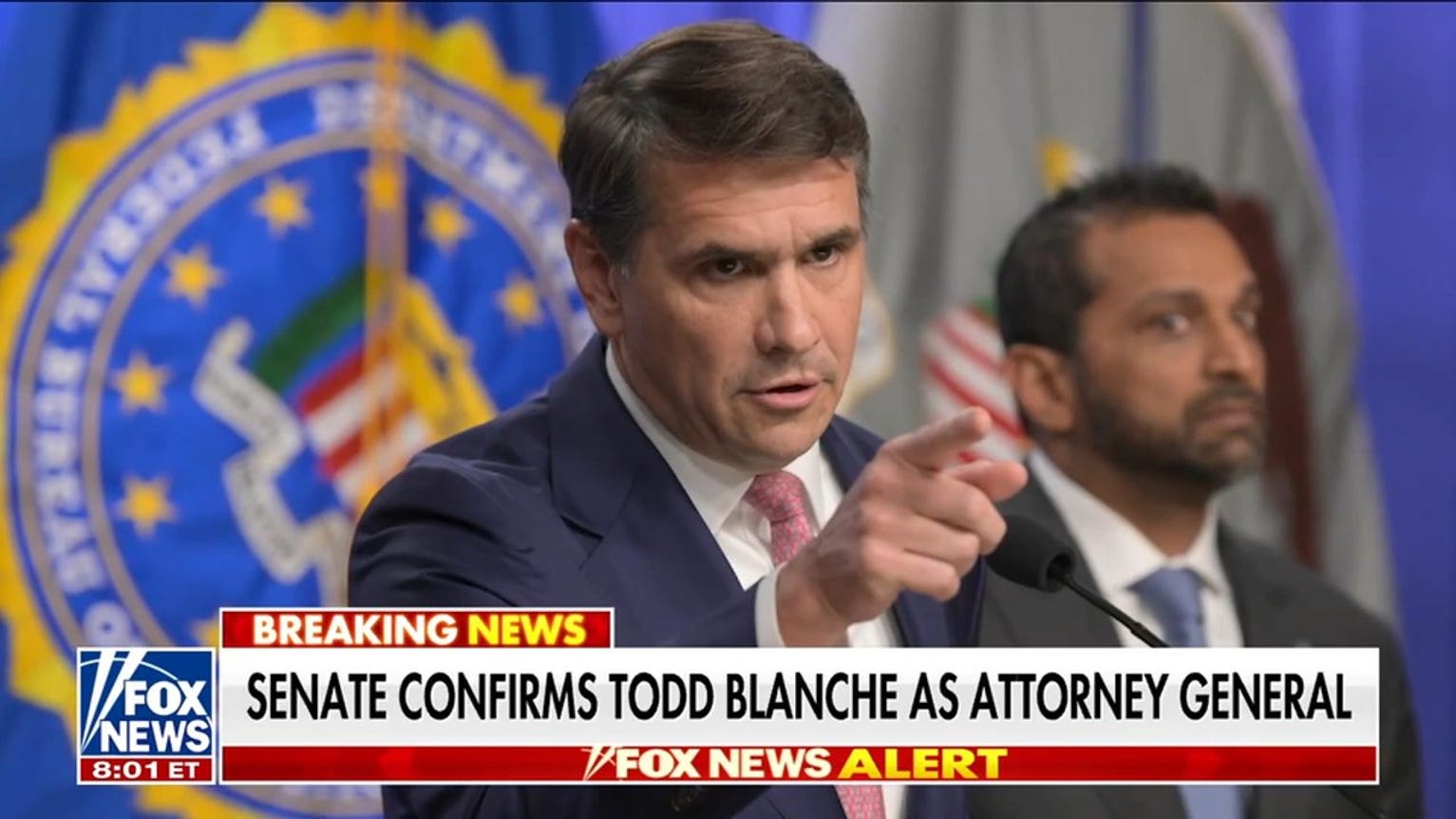 Blanche says he is ‘deeply honored’ by Trump after Senate confirmation