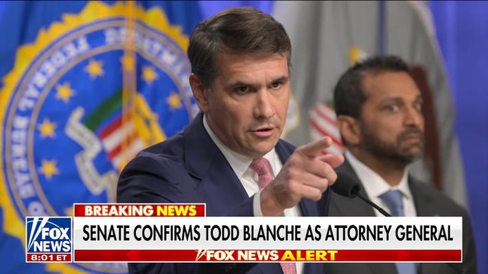 Blanche says he is ‘deeply honored’ by Trump after Senate confirmation