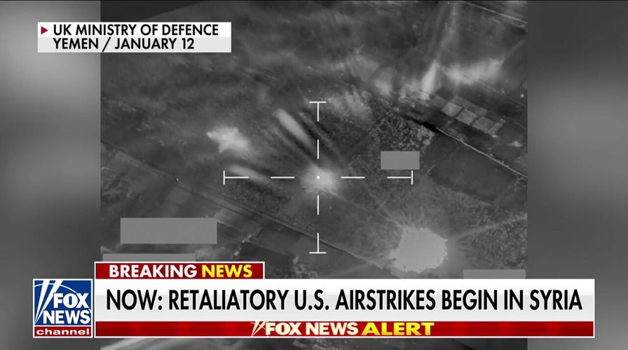 US begins Middle East airstrikes in response to deaths of three soldiers
