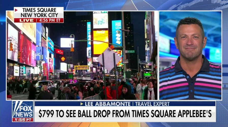 Times Square Applebee’s charging $799 for the ball drop
