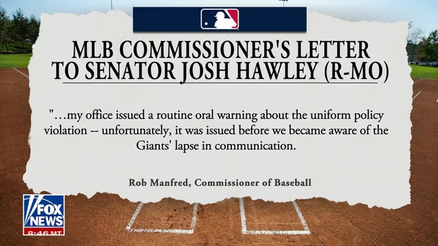 MLB commissioner blames communication breakdown amid Bible verse cap backlash