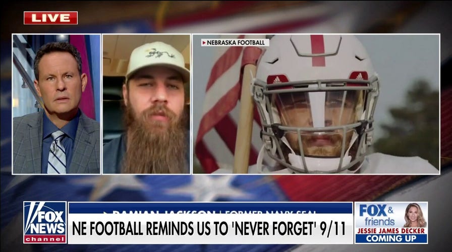 Former Navy SEAL walk-on linebacker on 'emotional' Nebraska football 9/11 tribute