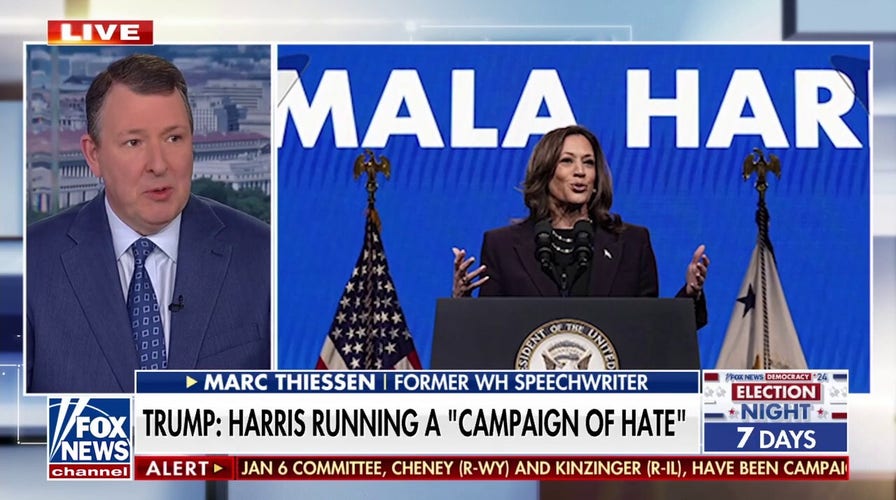 ‘Amped’ up anti-Trump rhetoric is ‘all’ the Harris campaign has with the election a week away