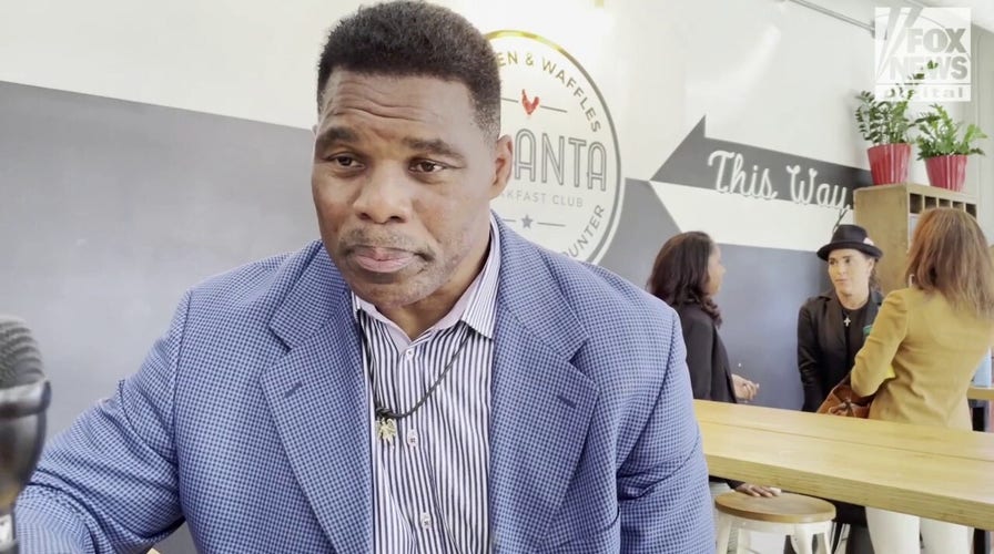 Republican Senate nominee in Georgia Herschel Walker sits down for an interview with Fox News Digital's Paul Steinhauser