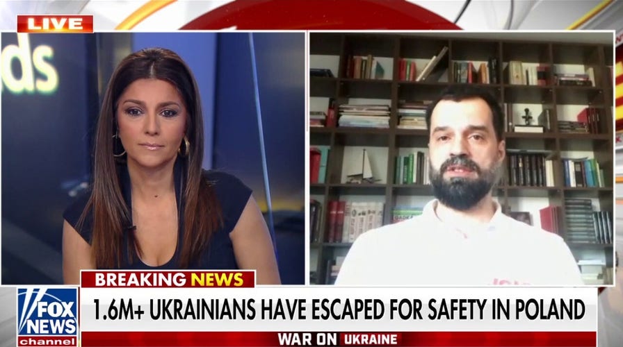 Polish cities running out of space as Ukrainian refugees flee across the border