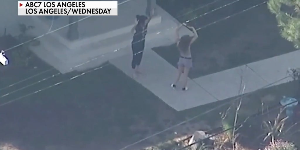 Weezer bassist’s wife loaded into ambulance after being shot by police