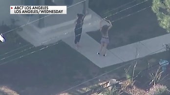 Weezer bassist’s wife loaded into ambulance after being shot by police