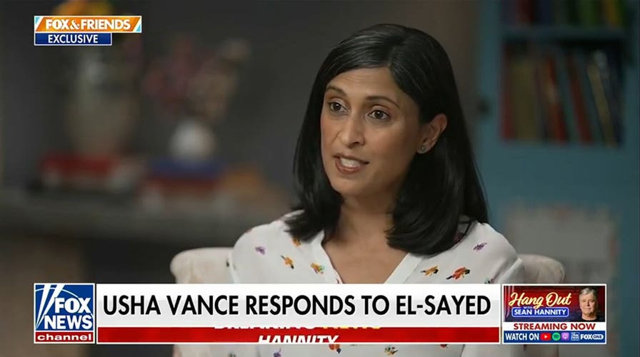 Usha Vance fires back at El-Sayed