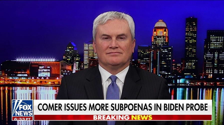 We have almost 10 people subpoenaed: Rep. James Comer