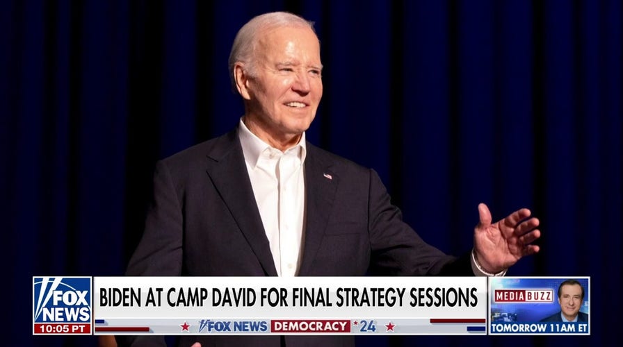 Biden at Camp David for final strategy sessions ahead of Trump debate