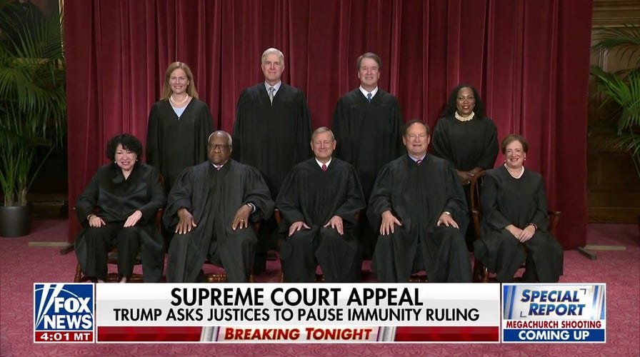 Trump officially files appeal to Supreme Court, asking to pause immunity ruling