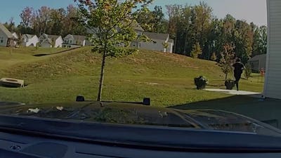WATCH: Stolen car slams into South Carolina home before teens flee