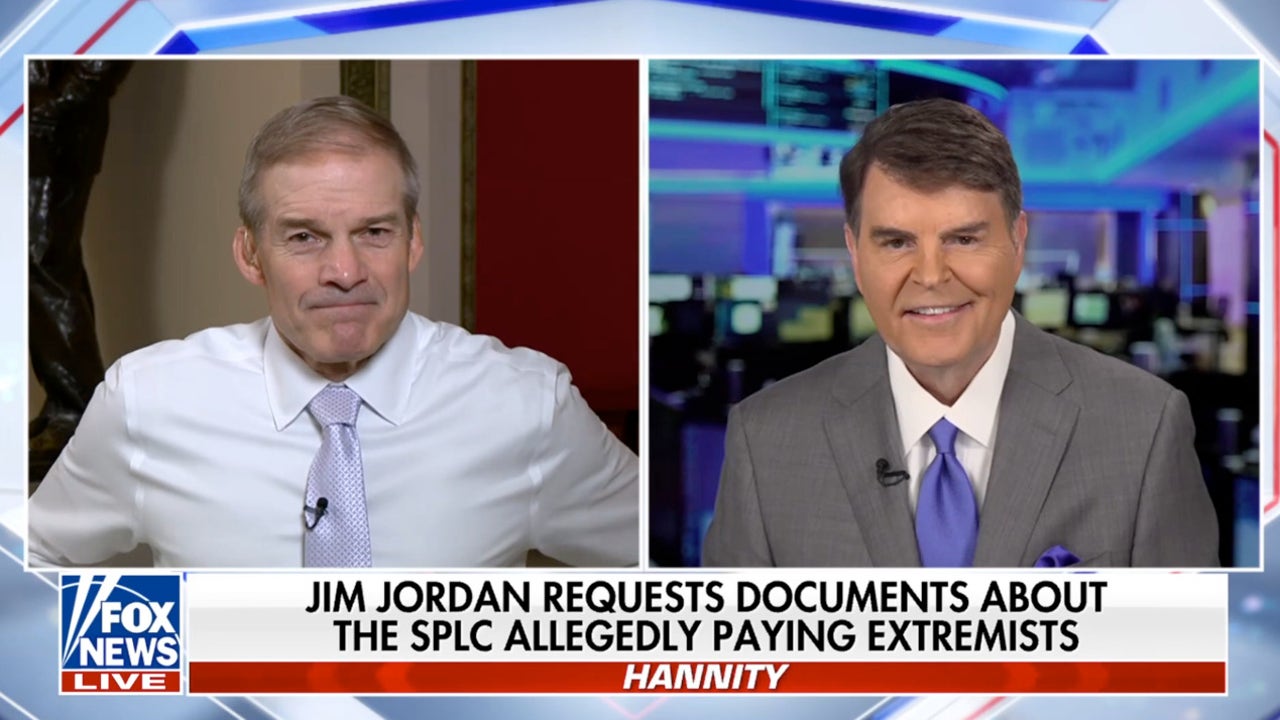 Rep Jim Jordan requests documents on SPLC over alleged payments to extremists