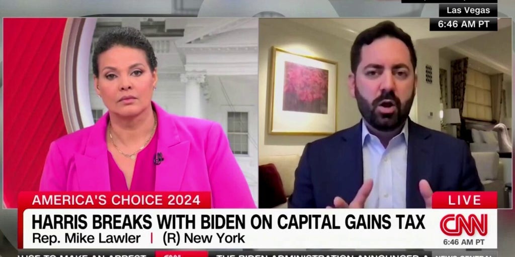 Rep. Mike Lawler debates CNN host over Vice President Harris' economic plan