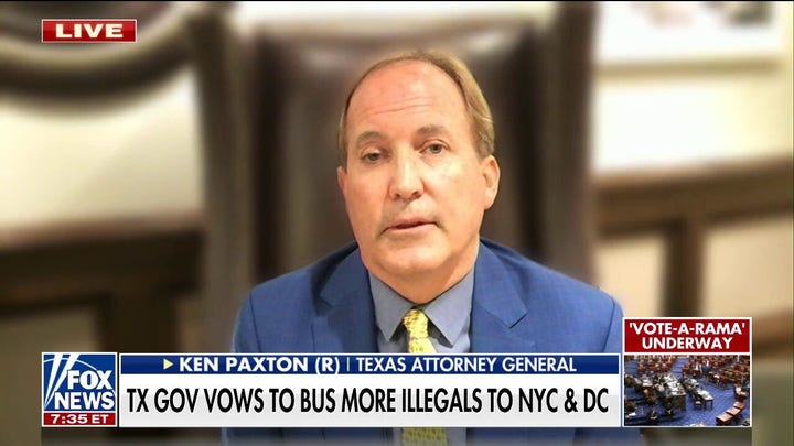 Mayor Adams complaining about the border crisis is ‘ironic’: Texas AG Ken Paxton