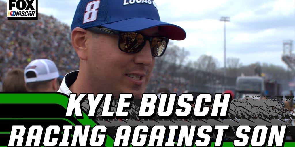 Kyle Busch opens up about racing against his son | NASCAR on FOX