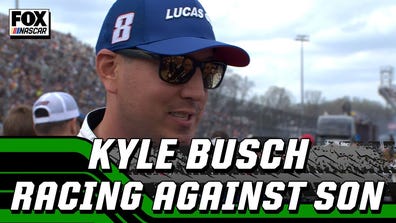 Kyle Busch opens up about racing against his son | NASCAR on FOX