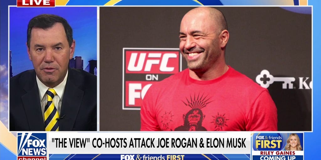 Joe Concha slams 'The View' over Rogan criticism: 'This is what panic sounds like'
