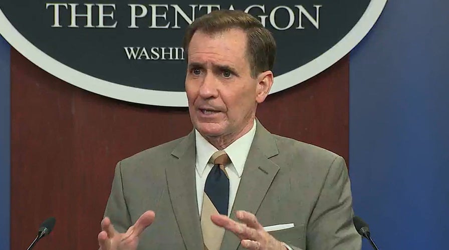 Pentagon spokesperson John Kirby delivers remarks after Russia-Ukraine talks end