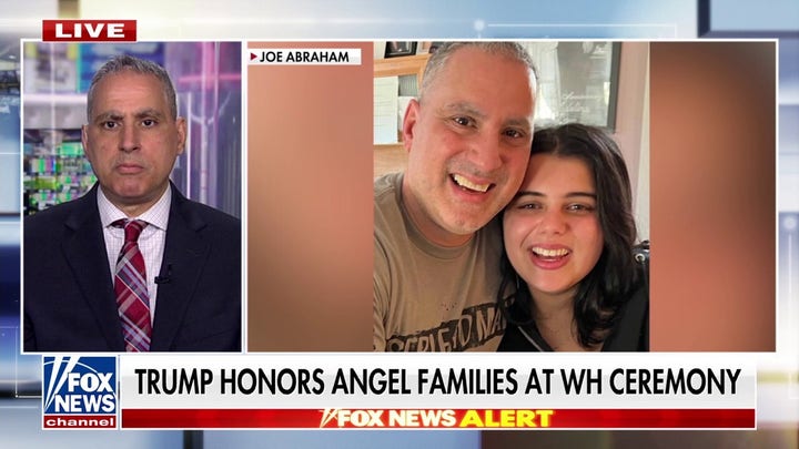 Angel Father reveals his mixed feelings as Trump honors families