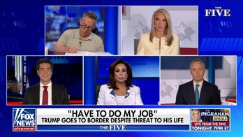 'The Five': Trump goes down to the border despite threat on his life