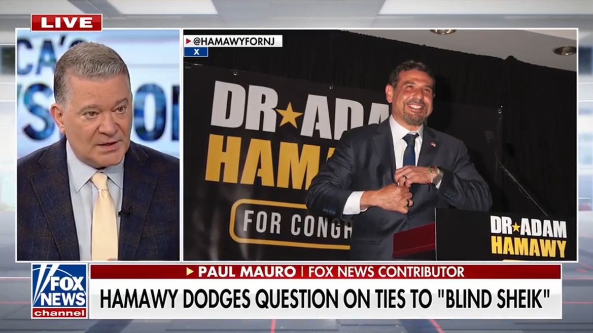 Paul Mauro questions NJ Dem candidate Hamawy's ties to 'Blind Sheikh'
