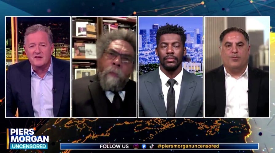 Cornel West lashes out at Piers Morgan in heated debate on Israel: ‘And that's why I call you a racist’