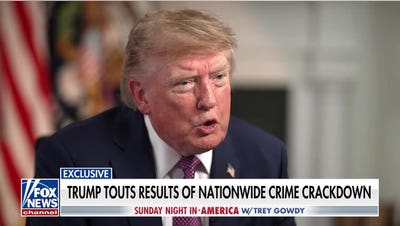 Trump explains how his perfectionist drive helps clean up crime - Fox News