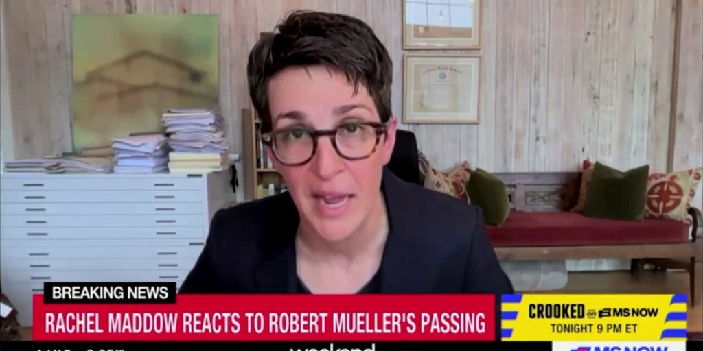 MS NOW's Rachel Maddow says Robert Mueller was 'wildly outmaneuvered' by Bill Barr