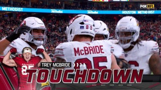 Jacoby Brissett encuentra a Trey McBride para un touchdown de dos yardas, recortando la desventaja de los Cardinals frente a los Texans NFL