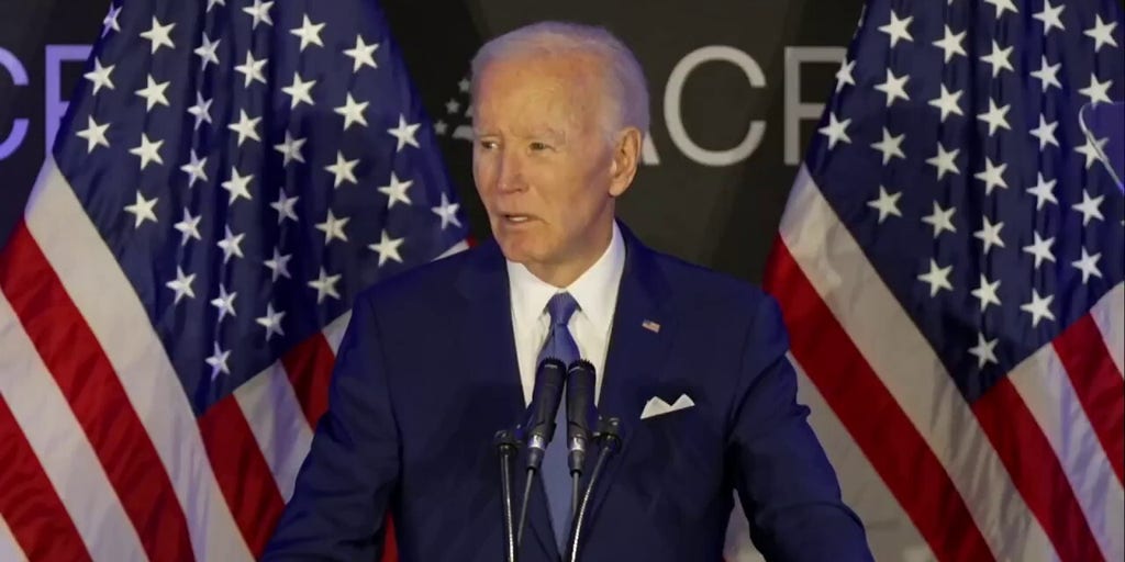 Biden takes aim at Trump admin's Social Security policies in first post-WH speech