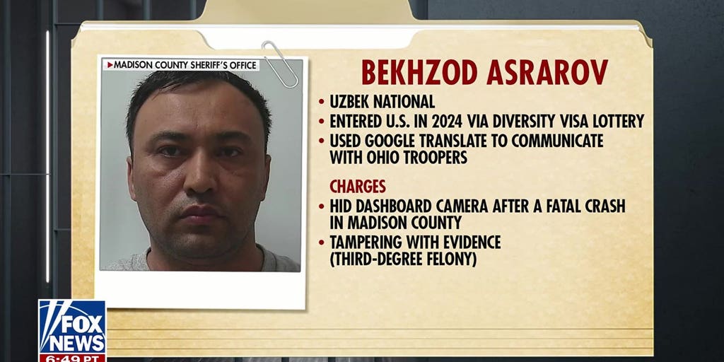 Driver in deadly Ohio crash spoke no English as Trump admin vows commercial truck license crackdown