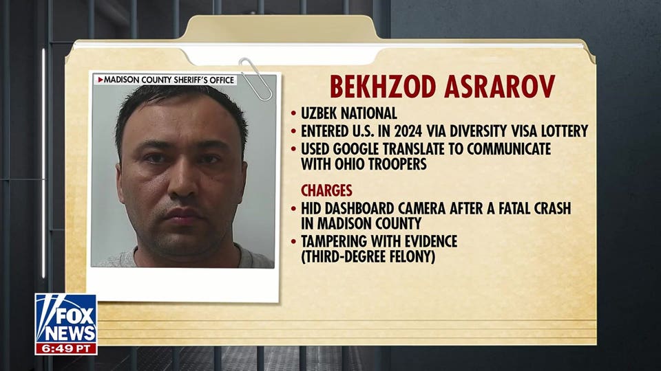 Driver in deadly Ohio crash spoke no English as Trump admin vows commercial truck license crackdown
