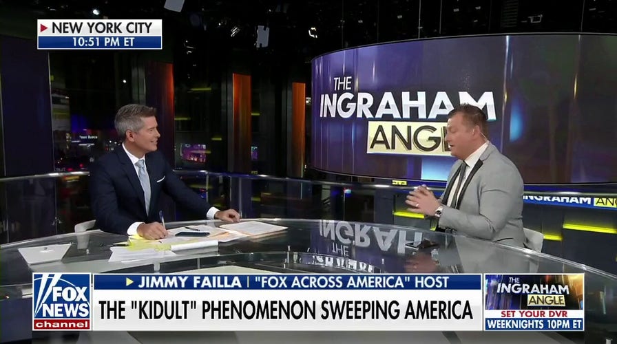 Jimmy Discusses The 'Kidult' Phenomenon On 'The Ingraham Angle'