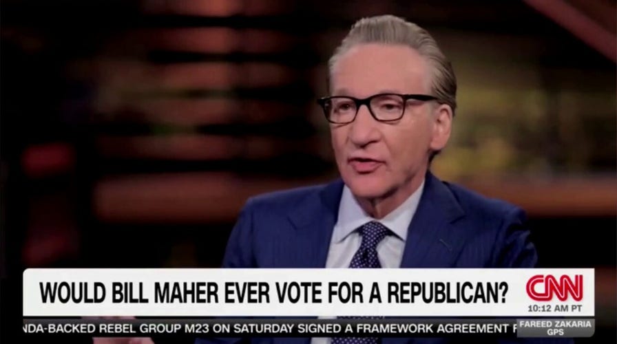 Bill Maher says helium  could spot    himself voting Republican, but says enactment      would person  to beryllium  'very different'