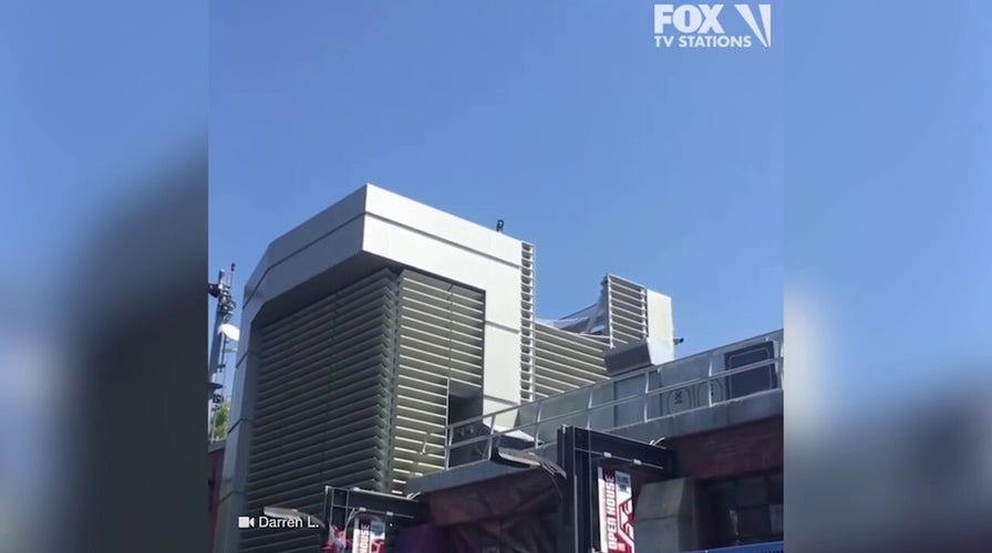 Spider-Man stunt gone wrong at Disney California Adventure Park caught on video