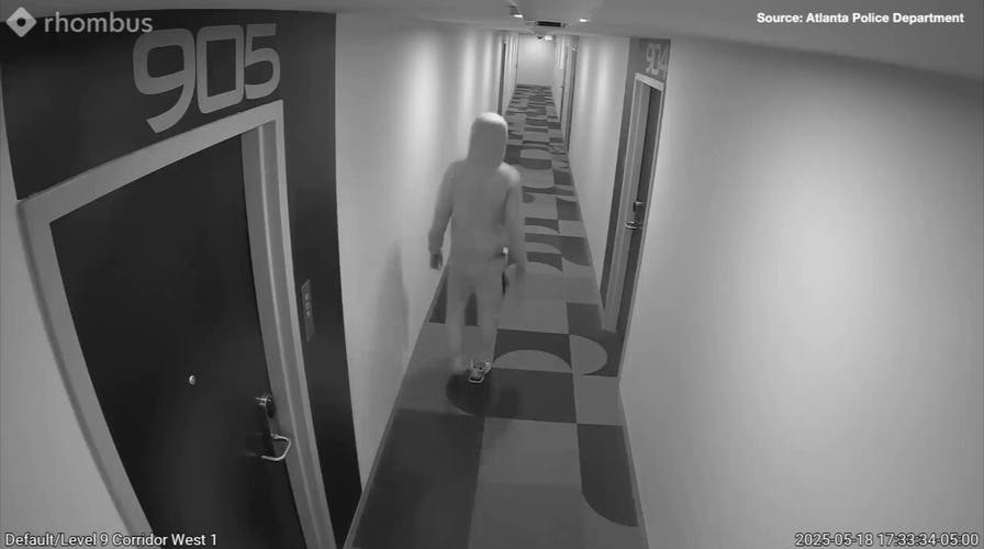 Surveillance footage shows a person of interest in the shooting of a Georgia Tech student
