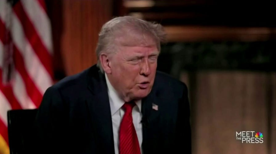 Trump asks NBC host if reporting on record-low border crossings sounds 'good' after being 'abused' by Biden admin