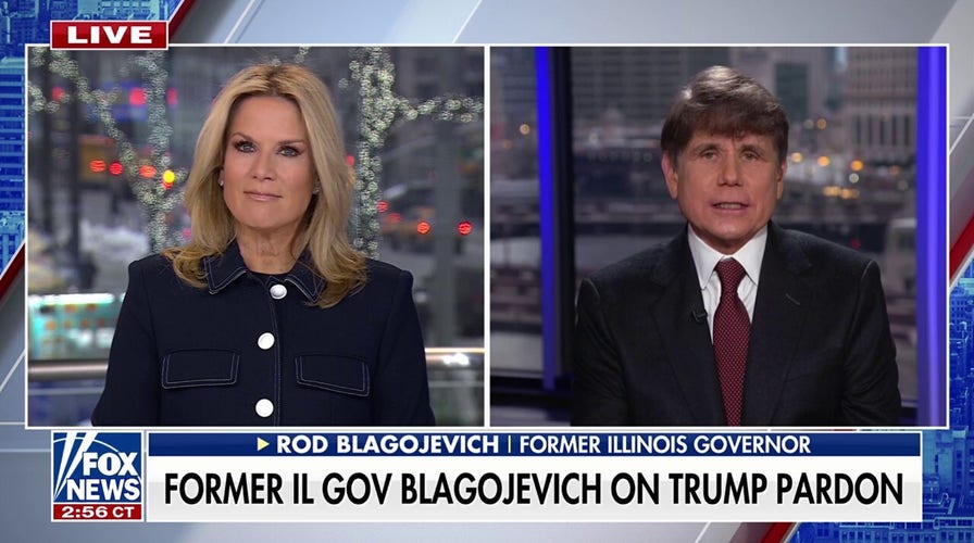 Former Illinois Gov. Rod Blagojevich expresses gratitude over Trump pardon