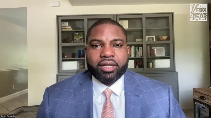 Byron Donalds compares his experience on CNN to Trump's town hall