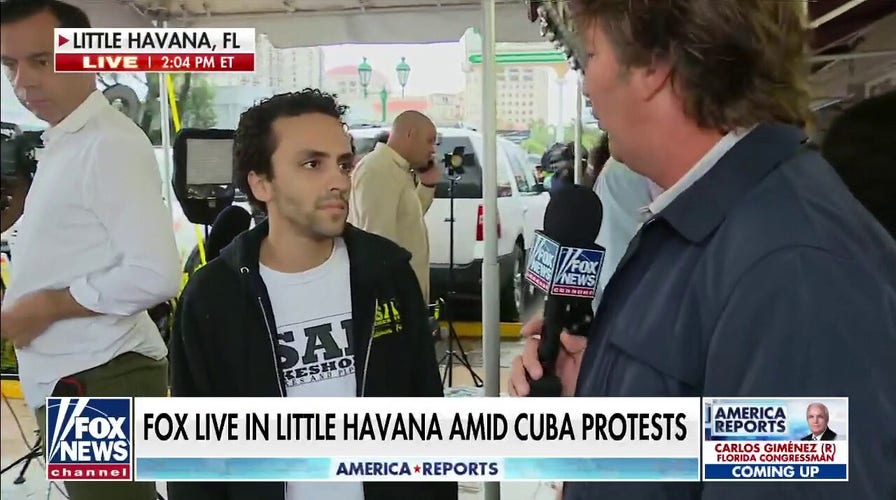 Cuban-American describes 'miserable' conditions in Cuba amid protests