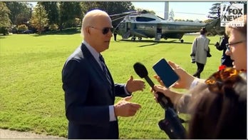 Montage: Joe Biden’s history of tense exchanges with reporters 