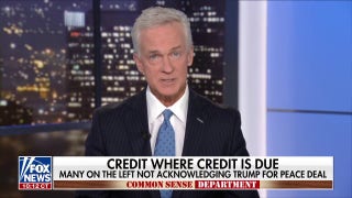 Trace Gallagher: Many on the Left could not bring themselves to give credit where credit's due