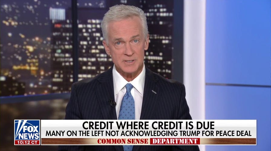 Trace Gallagher: Many on the Left could not bring themselves to give credit where credit's due
