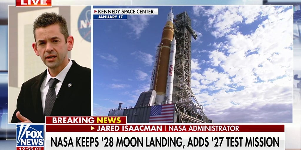 NASA keeps 2028 moon landing, adds 2027 test mission