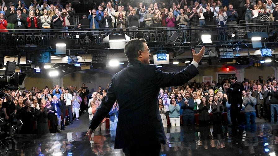 Stephen Colbert addresses audience in 'The Late Show' finale