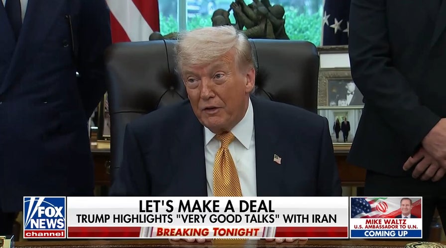 President Donald Trump remains optimistic about a possible Iran deal