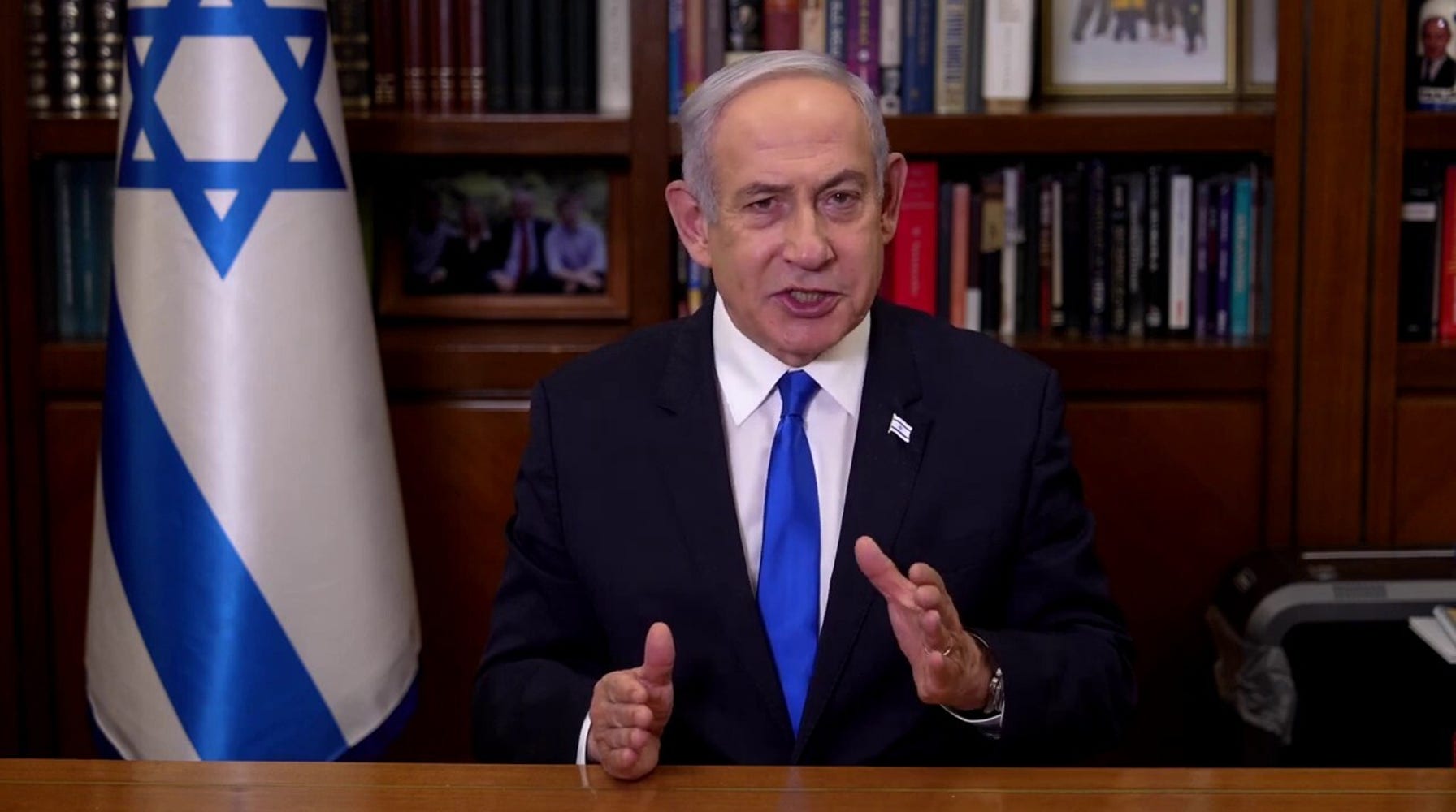 Netanyahu Decries ICC's Arrest Warrant Push as 