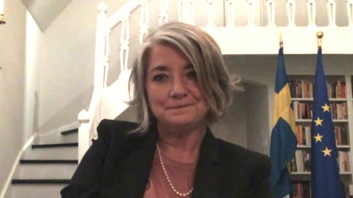 Swedish ambassador to the US on her country's path to 'herd immunity' against the coronavirus